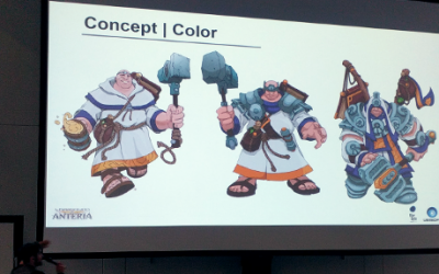 Character Design-Vortrag von Ubisoft Artist Thomas Vogel