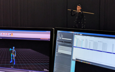 Motion Capture-Wahlkurs für die Mediendesign-Studenten