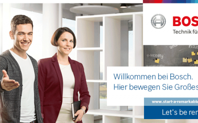 Stellenausschreibung von Bosch – Premaster (m/w)