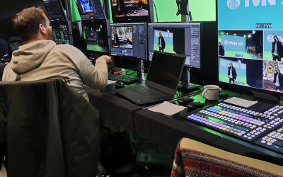 Studiobesuch bei TVN